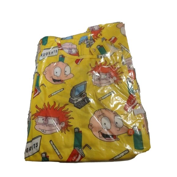 XL Yellow Rugrats Mini Dress (fits more like a Large) Cartoon Fun Funny - Picture 2 of 2